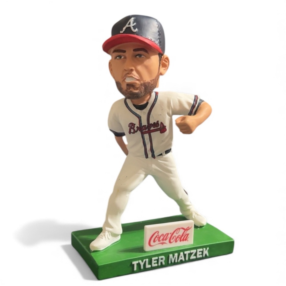 New Atlanta Braves 2021 Tyler Matzek Bobblehead SGA MLB Baseball